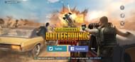 Main Log in Screen of PUBG Mobile